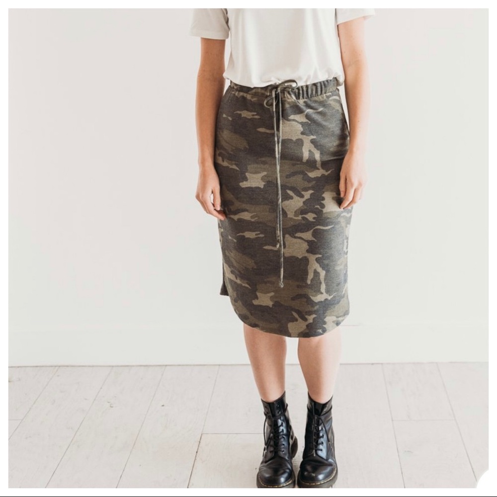 ✨LAST ONES✨Camouflage chic midi skirt - Picture 5 of 8